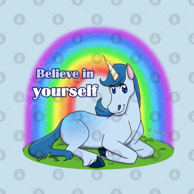 Uni Unicorn - Believe in Yourself by K-Tee's CreeativeWorks