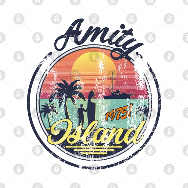 Amity Island Tourist (Distressed) by Recondo76