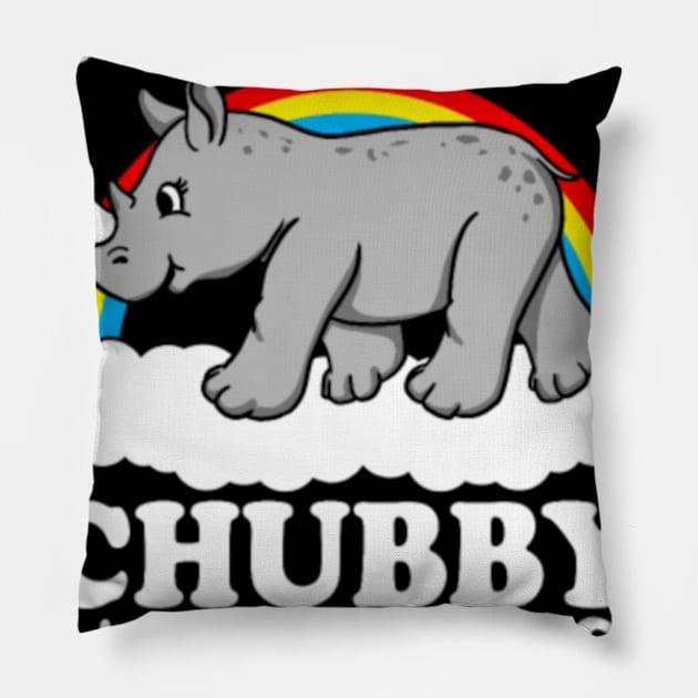 Save The Chubby unicorn-0MMkd Pillow by Kink4on