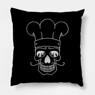 Chef skull Pillow