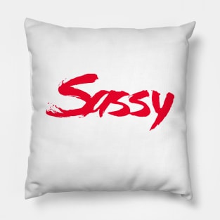 Sassy Pillow