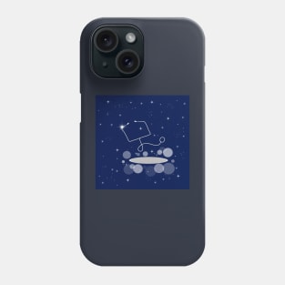 Phonendoscope, instrument, medicine, treatment, doctor, hospital, health, illustration, cover, night, cosmoc, space, galaxy, stars Phone Case