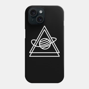 Space Triangle Design Phone Case