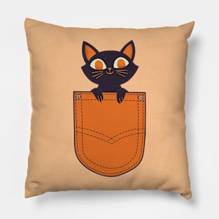 Pocket Cute Cat Pillow