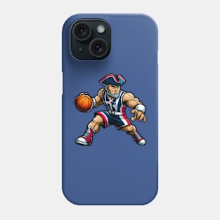 Patriot basketball Phone Case