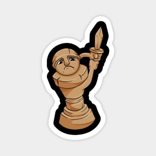 Cool pawn as a chess piece Magnet