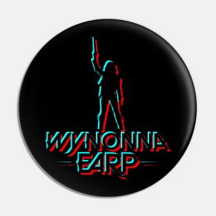 Wynonna Earp Retro Blur - Black Pin