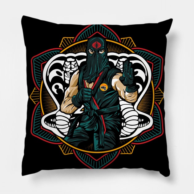 Kobra Forever Pillow by nadzeenadz