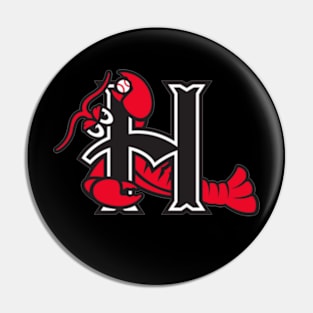 Hickory crawdads "Old" Pin