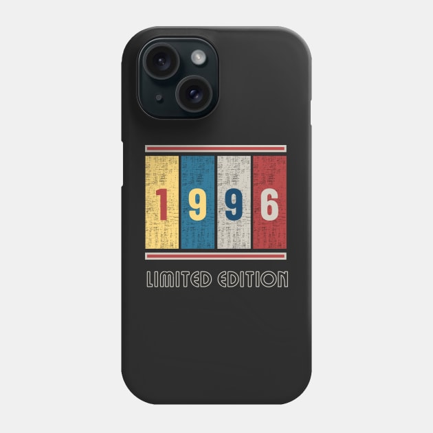 Born in 1996 Vintage Design Phone Case by vukojev-alex