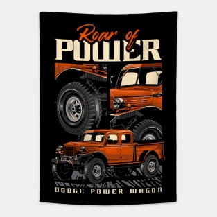 Power Wagon Truck Tapestry