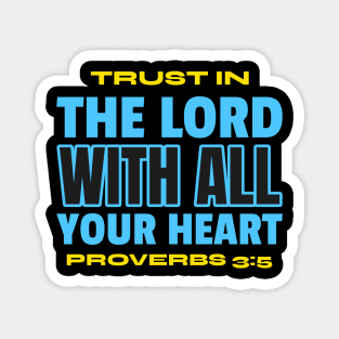 Proverbs 3:5 Magnet