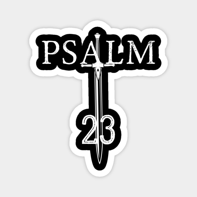 Psalm 23 Magnet by Red Bayou