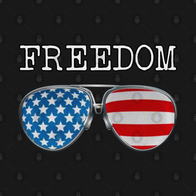 USA PILOT GLASSES FREEDOM by SAMELVES