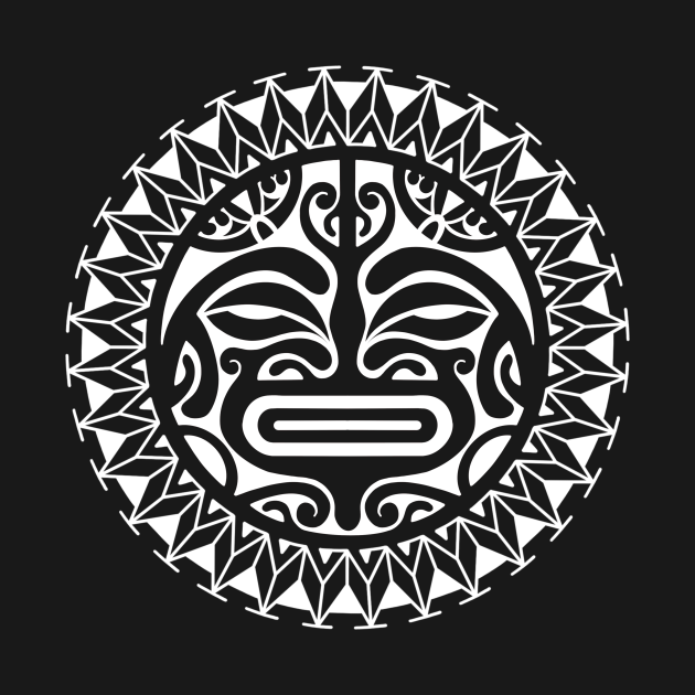 Tiki face design Polynesian - Polynesian Tattoo - Kids T-Shirt | TeePublic