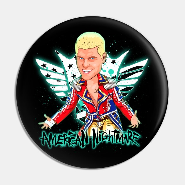 Cody American Nightmare Pin by portraiteam