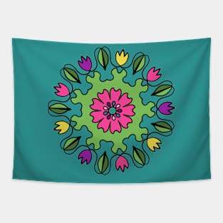 Tulip Delight Brights Tapestry