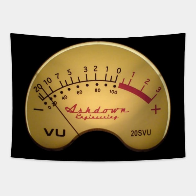 VU meter Tapestry by small alley co