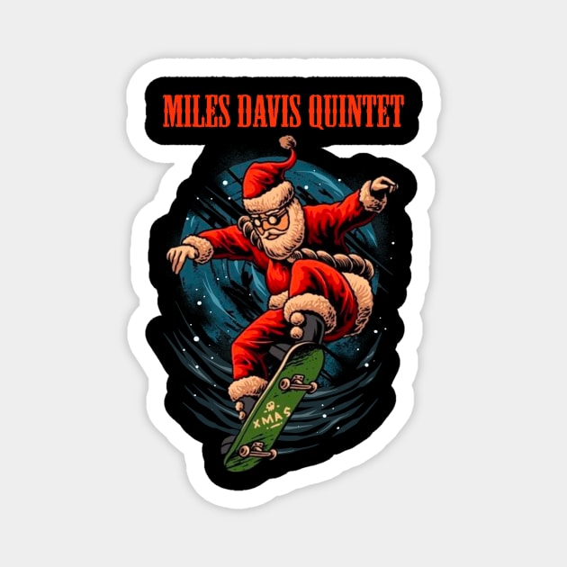 MILES DAVIS QUINTET BAND XMAS Magnet by a.rialrizal