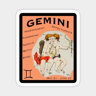 Gemini positive traits t-shirt Magnet