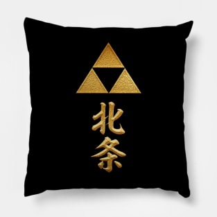 Hojo Kamon with Hojo Kanji Pillow