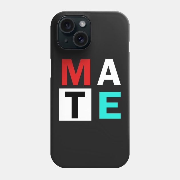 Matching Couple Soul and Mate Retro Valentines Day Shirt Phone Case by CMDesign