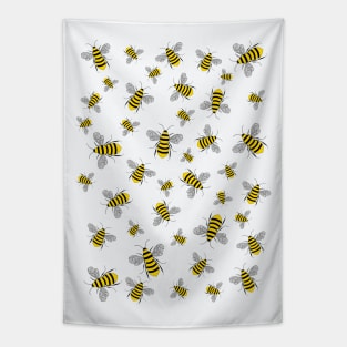 Save The Bees Cute Nature Tapestry