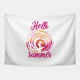 New Summer, It's Summertime, Hello Summer, Popsicle, Vacation, Beach Vacation, Summer Vacation, Vacation Tee, Vacay Mode Tapestry