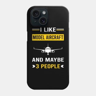 3 People Model Aircraft Phone Case