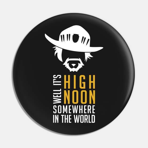 Cassidy - High Noon Pin by colorbox