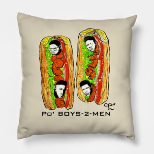 Po Boys 2 Men Pillow
