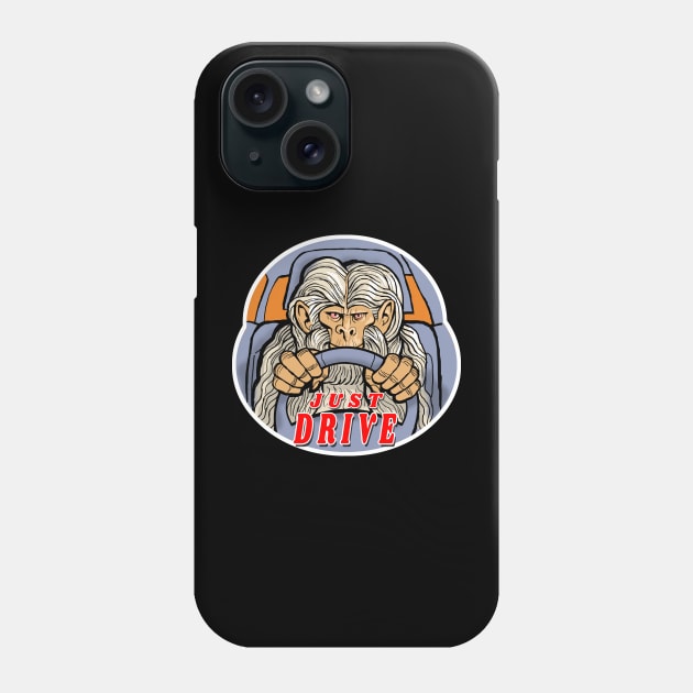 Yeti: Just drive. Phone Case by Cohort shirts