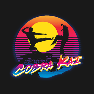 Cobra kai karate kid retro T-Shirt