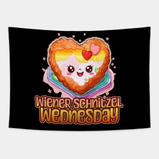Wiener Schnitzel Wednesday Foodie Design Tapestry