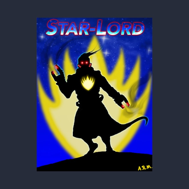 Star-Lord Silhouette by arm_562