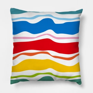 rainbow pattern Pillow