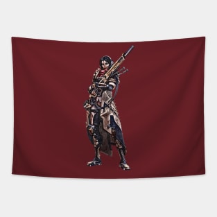 Overwatch Ana Sniper Tapestry