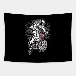 Astronaut Bike Tapestry