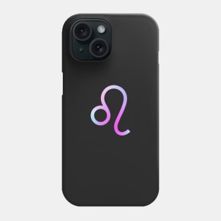 Leo colorful aura Phone Case