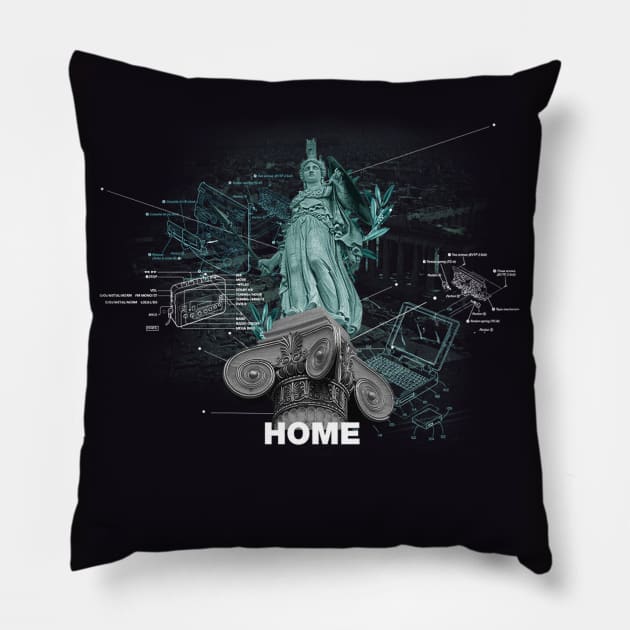 Home Pillow by FrankMoth