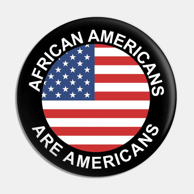 I am an American / Black Americans Are Americans / ,Mitch McConnell Pin by CLOCLO