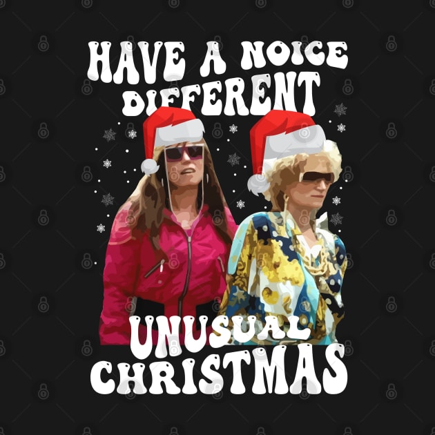 Funny Christmas Kath And Kim Have A Noice Christmas by Chea Shepherd