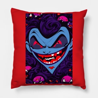 Kawaii Vampire cartoon Pillow