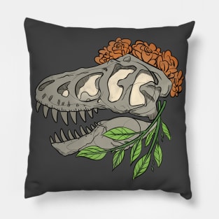 Skullflowers Pillow