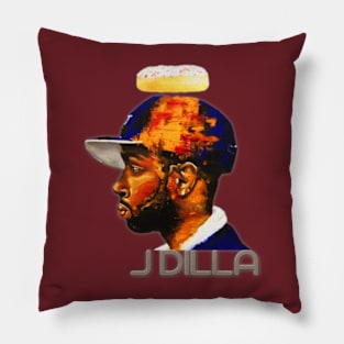 RIP J Dilla//Tribute Design Pillow