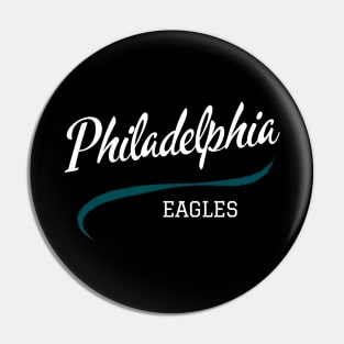 Philadelphia Reimagined Alternative Retro Wave Pin