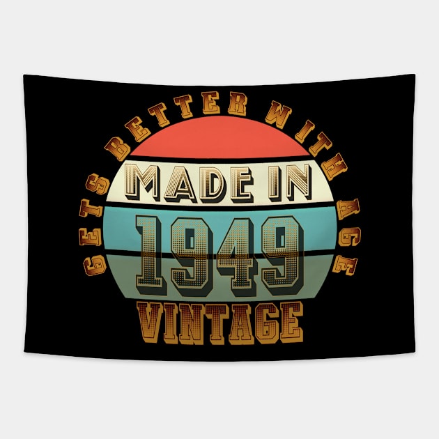 Made in 1949 Tapestry by JokenLove