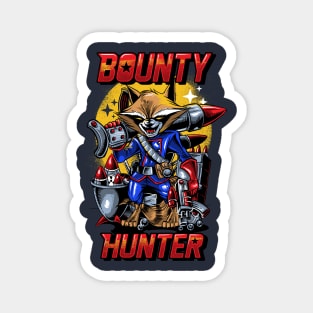 Trash Panda Bounty Hunter Magnet