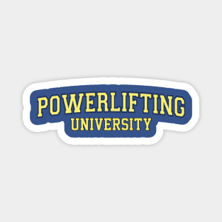 Powerlifting University Magnet