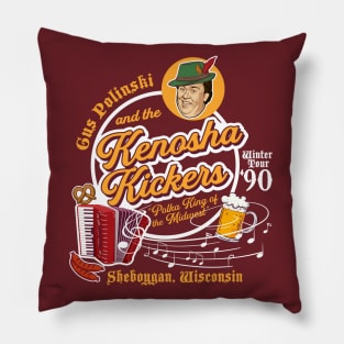 Gus Polinski and the Kenosha Kickers Pillow